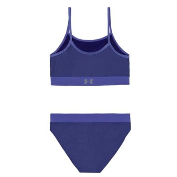 Under Armour UA Crossover Midkini, Ribbed Starlight, 8 - NWT - Picture 2 of 3
